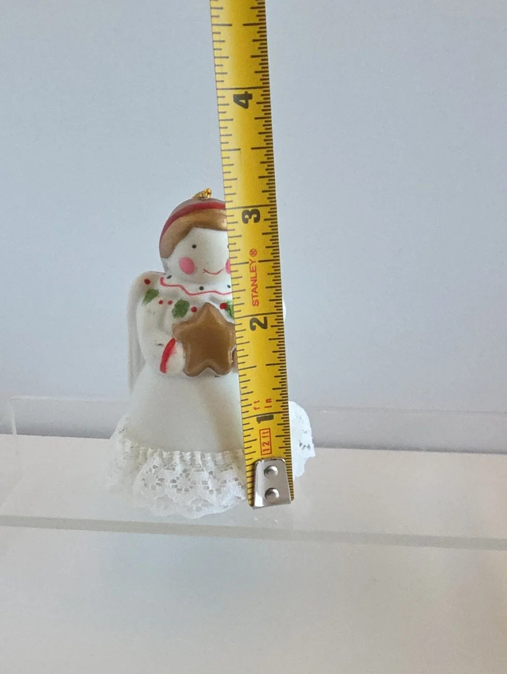 Vintage 1986 Porcelain Jolly Jingles Collector Bell Angel Ornament